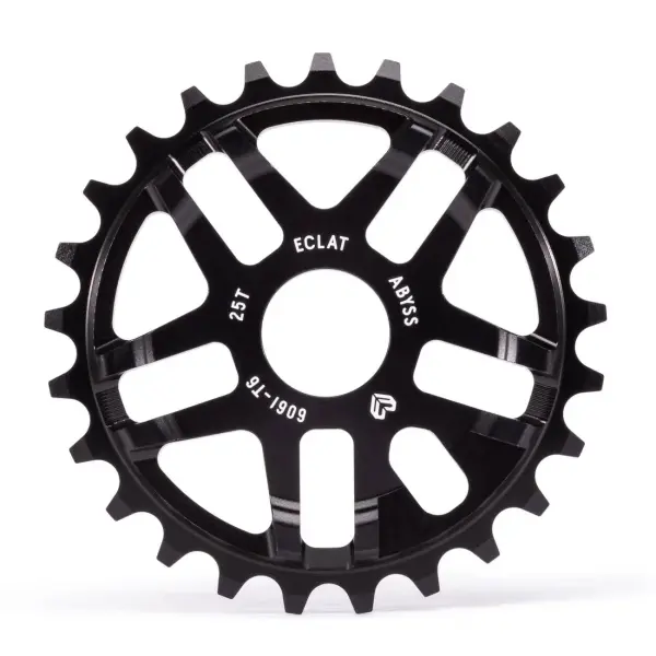 BMX Tandhjul Eclat Abyss (Sort - 25T)