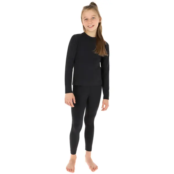 Skiundertøj Viking Flam Børn Base Layer Sæt (140-152 - Grå)