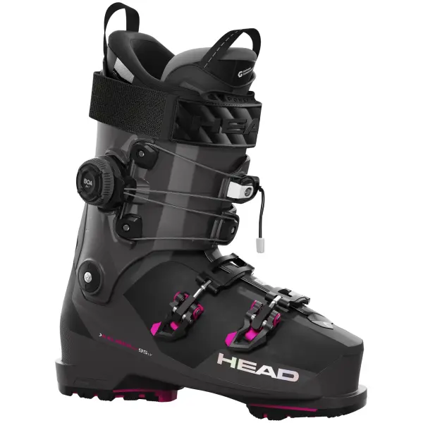 Skistøvler Dame Head Kaliber Pro 95 LV GW BOA (24.5 - Anthracite / Fucsia)