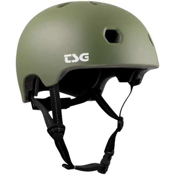 Skaterhjelm TSG Meta Solid (57-59 - Olive White)