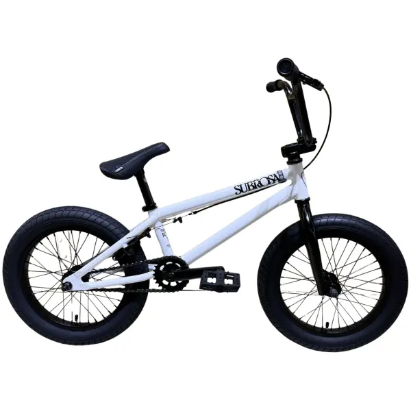 BMX Cykel Børn Subrosa Altus 16" (16.5" - White Gloss)