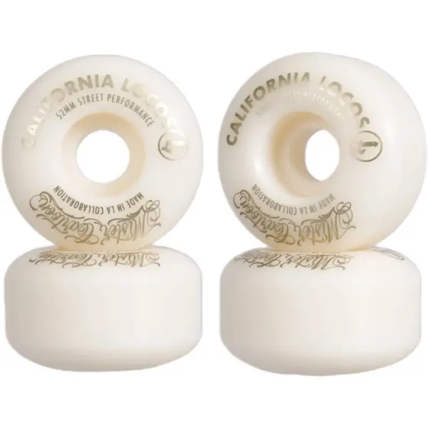 Skateboard Hjul California Locos X Mister Cartoon Irons 4-Pak (52mm - 99a)