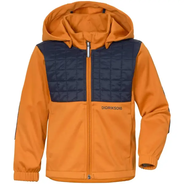 Takki Didriksons Briska Lasten Softshell (110 - Burnt Glow)