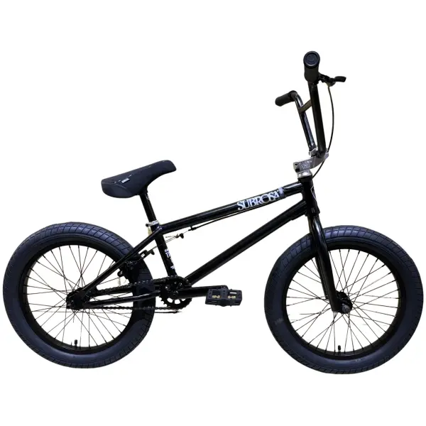 Subrosa Tiro 18" BMX Freestyle Bike Børn (18.5" - Ed Black/Silver)