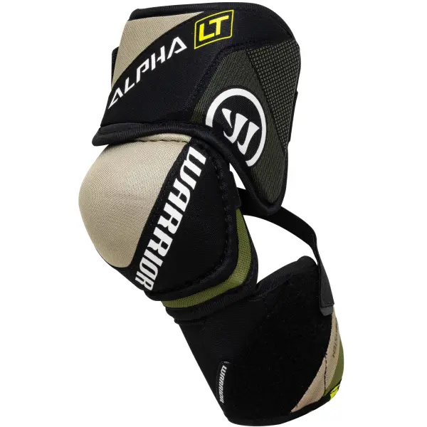 Warrior Alpha Lite Junior Kyynärsuojat (L - Musta)