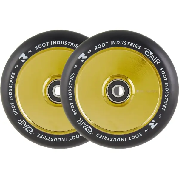 Scootin Renkaat Root Air 110mm 2-Pakkaus (110mm - Gold Rush)