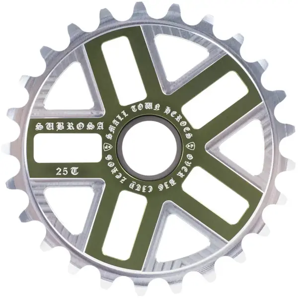 BMX Tandhjul Subrosa Hero (Army Green - 25T)
