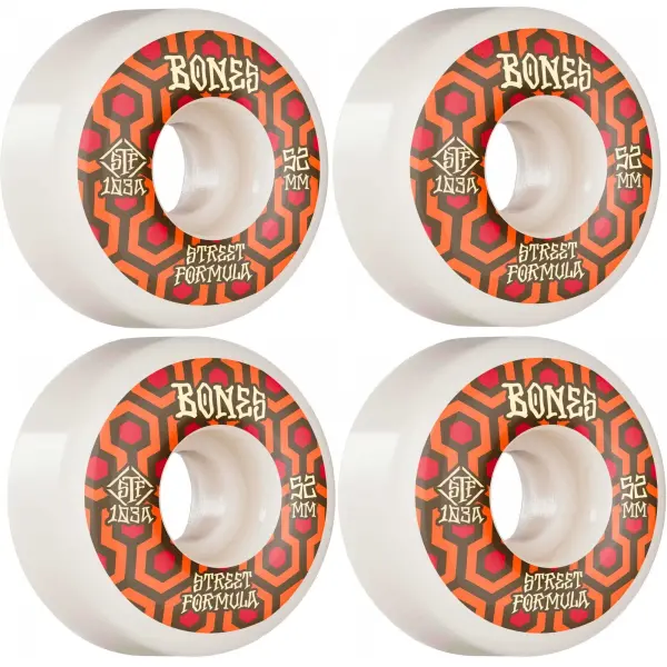 Skeittilaudan Renkaat Bones STF V1 Standardi 4-Pakkaus (52mm - Retro)