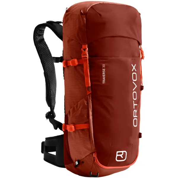 Hiihtoreppu Ortovox Traverse 30 (Hot Orange)
