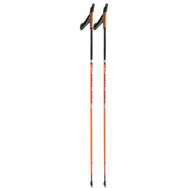 Rullahiihtosauvat Skigo 100% Carbon 2.0 BOA (155cm - Musta)