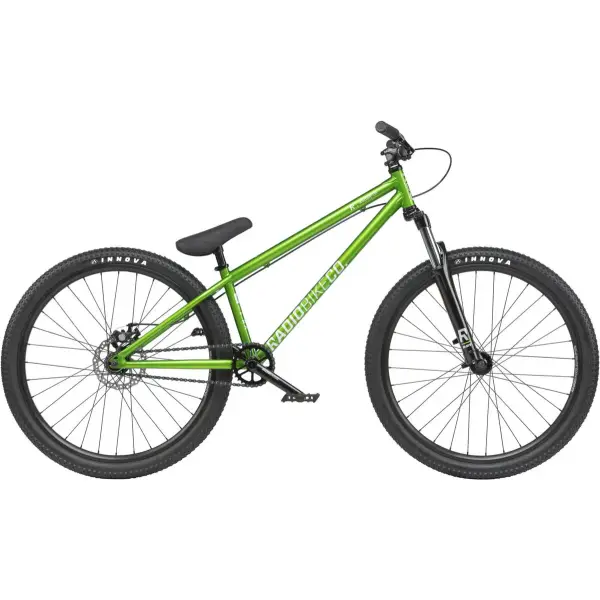 Dirt Jump Pyörä Radio Asura 26" (22.7" - Metallic Green)