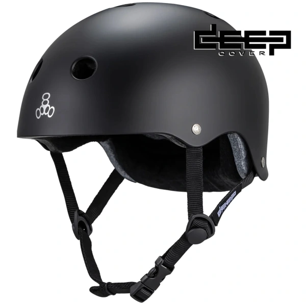 Kypärä Triple Eight Deep Cover (XS-S - Black Mat)