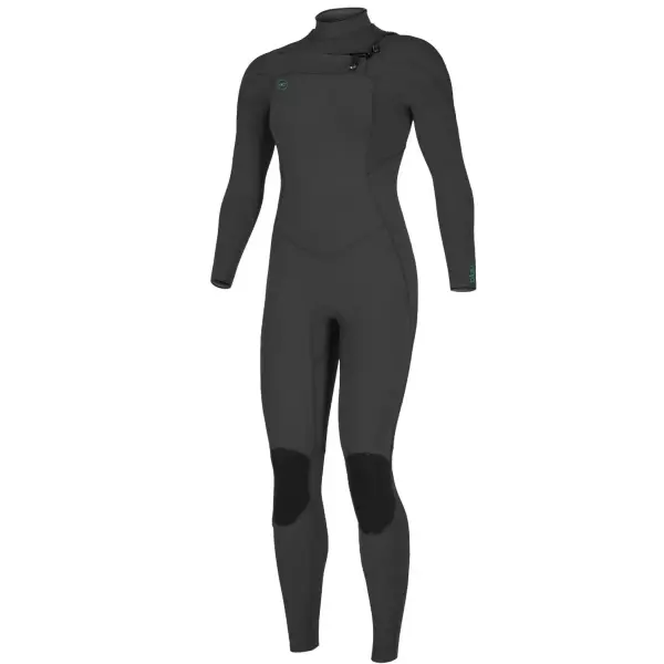 Naisten Märkäpuku O'Neill Ninja 5mm Chest Zip (8T - Musta)