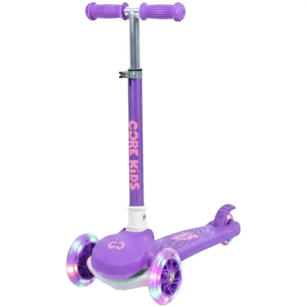 Lasten Potkulauta Core Foldy 3 Rengas (Violetti)