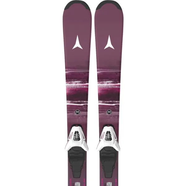 Lasten Laskettelusukset Atomic Maven + C5 GW (120cm - Red Plum)