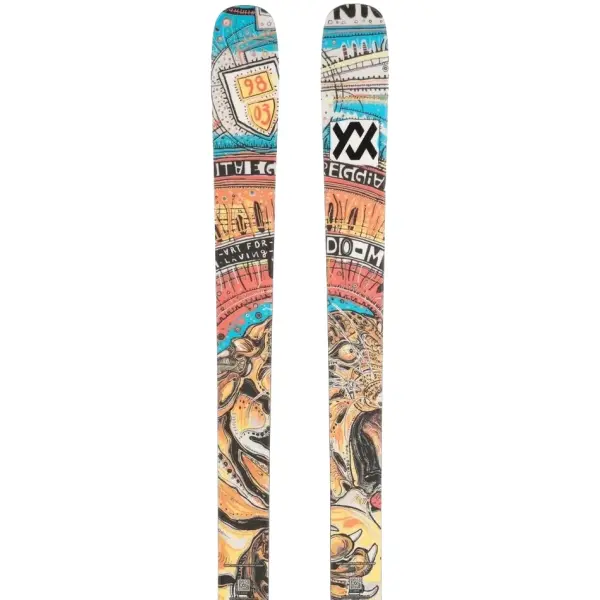 Twintip Sukset Völkl Revolt 84 (180cm - Sininen)
