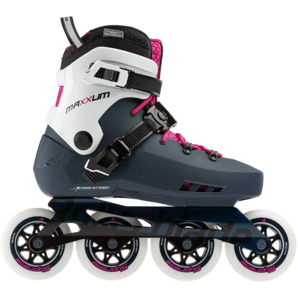 Freestyle Rullaluistimet Rollerblade Maxxum Edge 90 Naisten (Raspberry/Sapphire - 42)