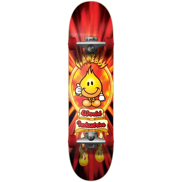 Complete Skeittilauta World Industries Flameboy Wrap (7.5" - Punainen)