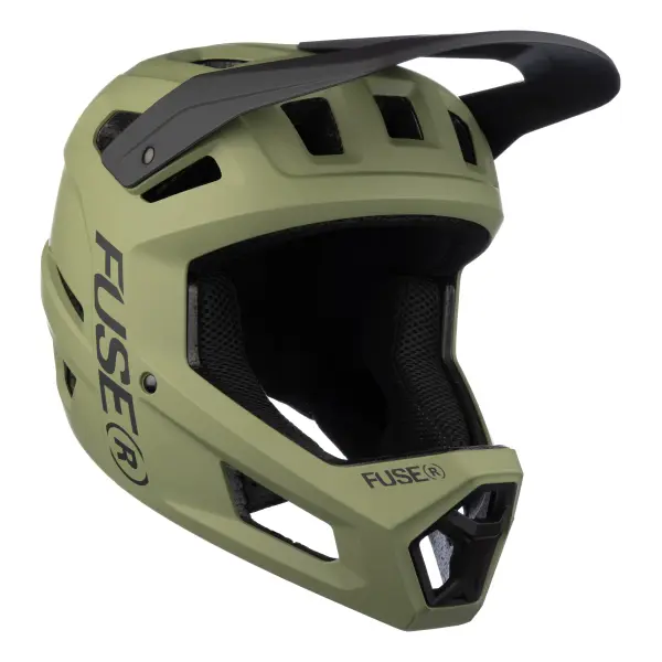 BMX Kypärä Fuse Omega Fullface (L/XL - Olive)