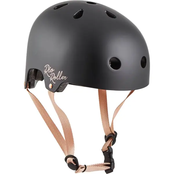 Kypärä Rio Roller Rose (XXS/XS - Black - Rose Gold)