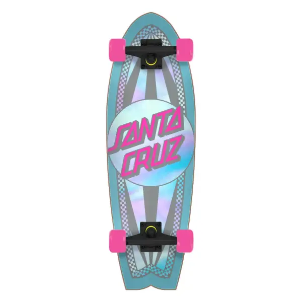 Santa Cruz Shark Cruiser Skeittilauta (8.8" - Prismatic Dot)