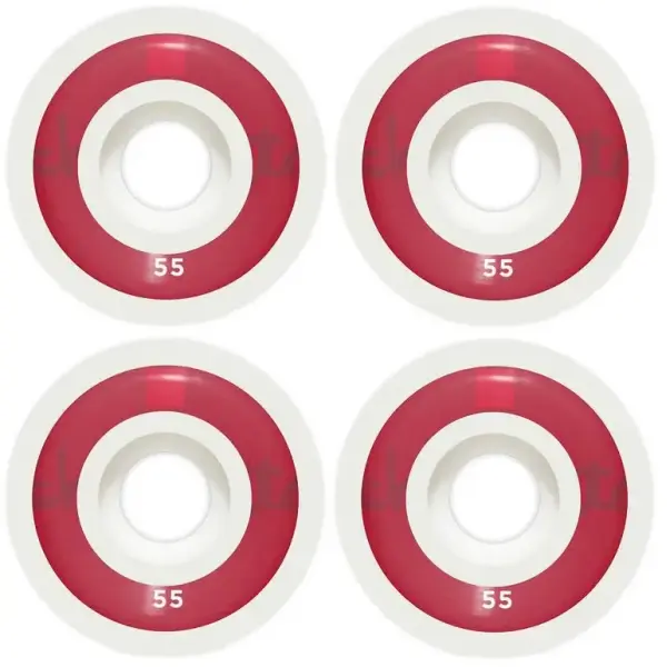 Skeittilaudan Renkaat Chocolate OG Chunk 99A 4-Pakkaus (55mm - Punainen)