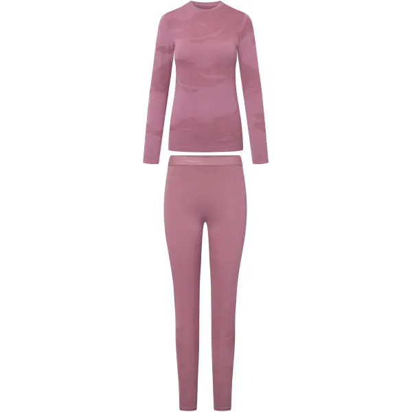 Aluskerrasto Viking Gasher Base Layer Naisten Setti (L - Pinkki)