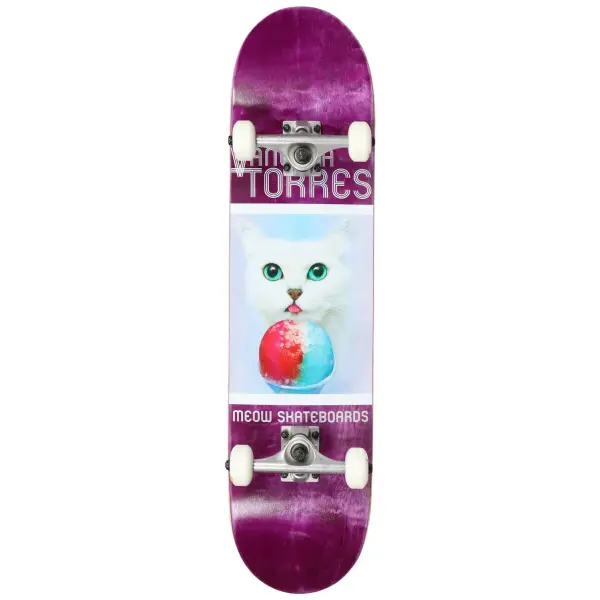 Complete Skeittilauta Meow Vanessa Torres Furreal Pro (7.75" - Violetti)