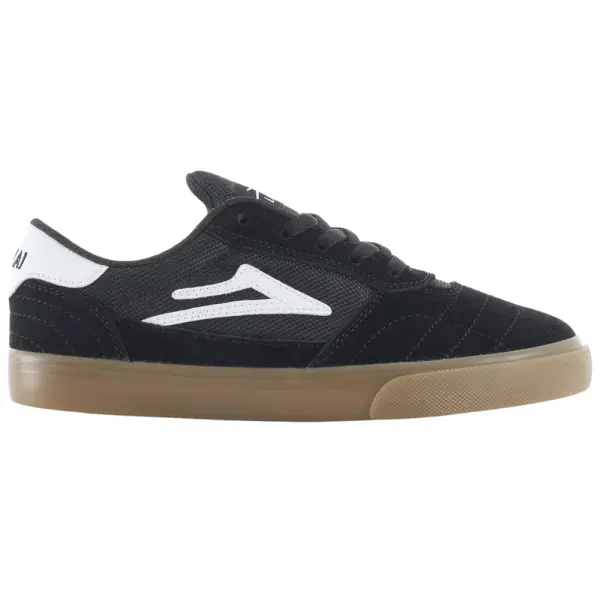 Kids Shoes Lakai Cambridge (Black/Gum Suede - 3)