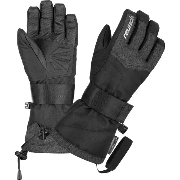 Reusch Baseplate R-TEX XT Junior Hanskat (4 - Musta/Hopea)