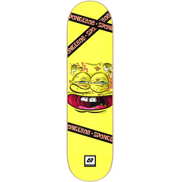 Skateboard Deck Hydroponic X Spongebob (8" - Yellow)