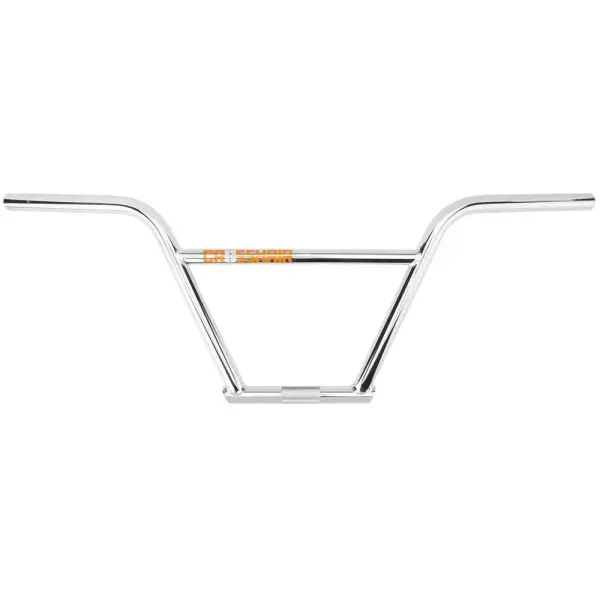 BMX Handlebar Mission Crosshair 4-Piece (9.5" - Chrome)