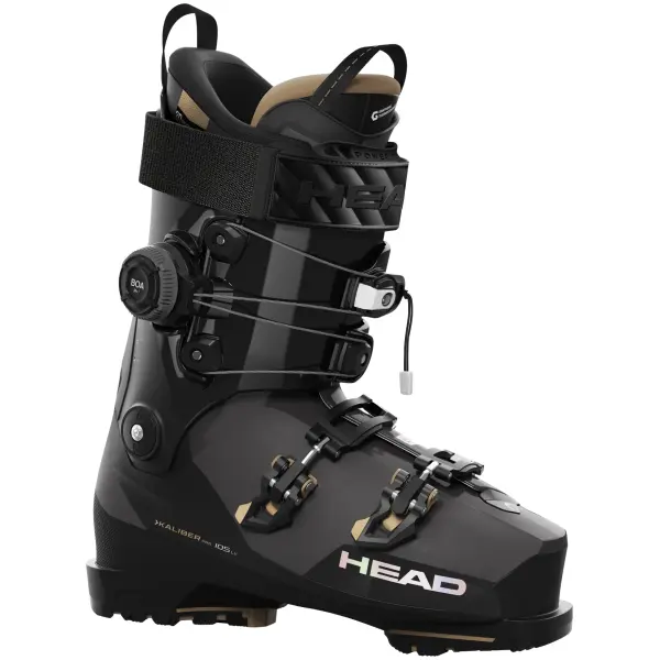 Womens Ski Boots Head Kaliber Pro 105 LV GW BOA (24.5 - Black / Gold)