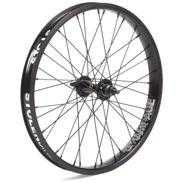 BMX Front Wheel Stolen 18" Rampage (18" - Black)