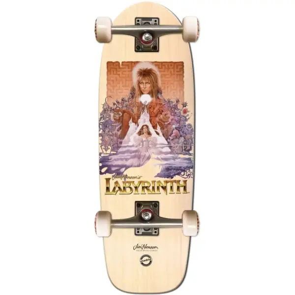 Cruiser Skateboard Madrid x Labyrinth (9.5" - Poster)