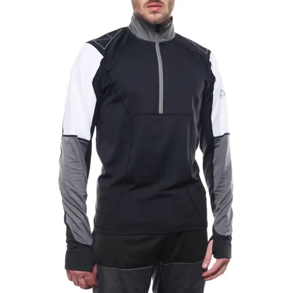 Fischer Asarna Baselayer Long sleeve Cross Country Ski Shirt (S - Graphite)