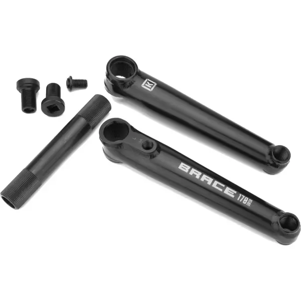 BMX Cranks Kink Brace 3-Piece (170mm - Ed Black)