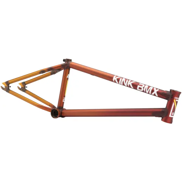 BMX Frame Kink Crosscut Freestyle (21" - Red Sky)