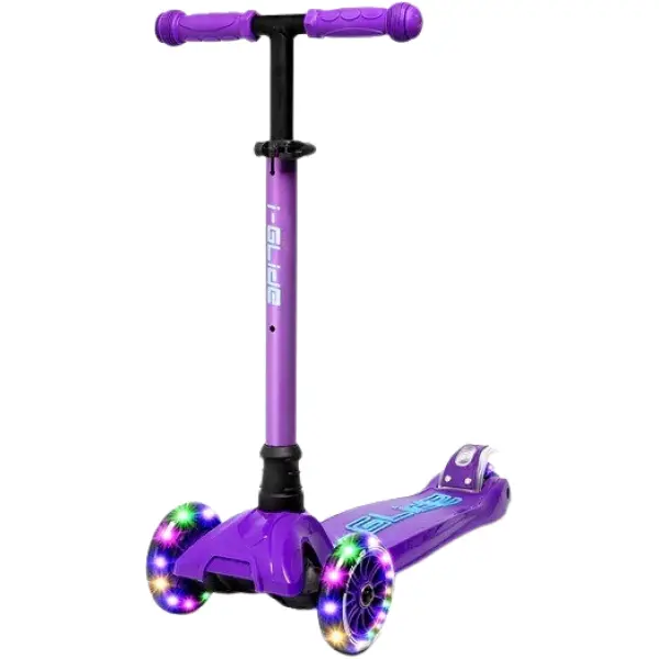 Kids Scooter i-Glide 3 Wheel (Purple/Blue)