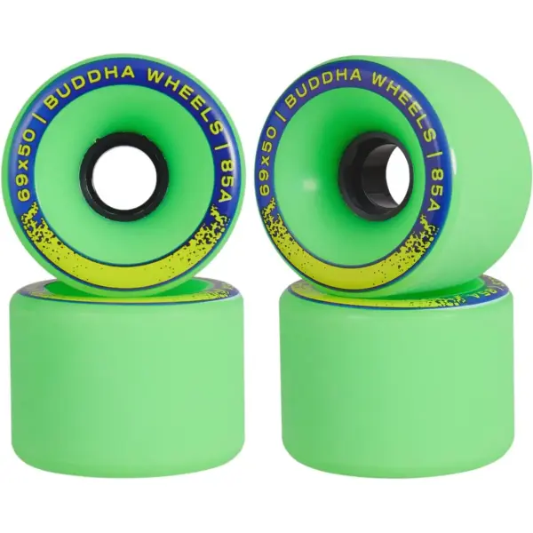 Longboard Renkaat Buddha Sohei 4-Pakkaus (69mm - Vihreä)