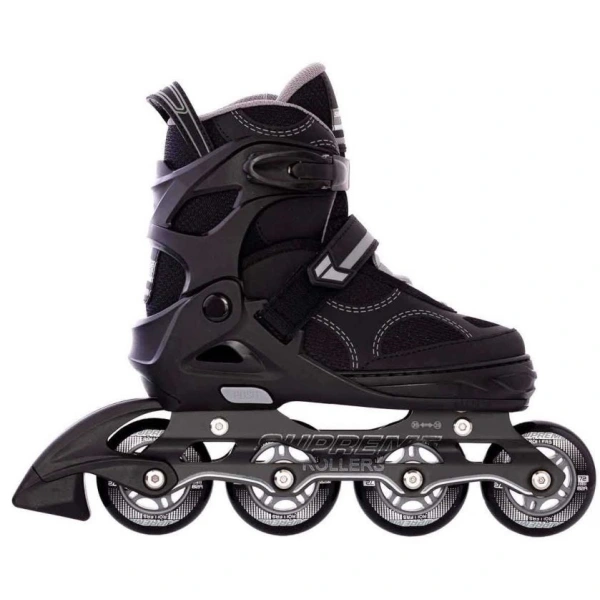 Kids Inline Skates Supreme Venice (Black/Grey - 12.5C-2)