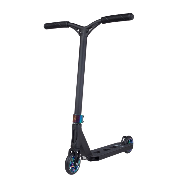 Striker Lux Youth Stunt Scooter (Black/Rainbow)