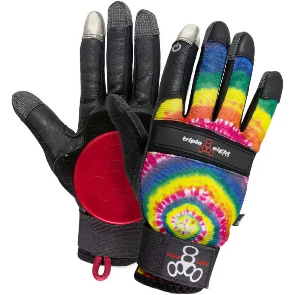 Longboard Gloves Triple Eight Tie Dye Downhill (S-M)