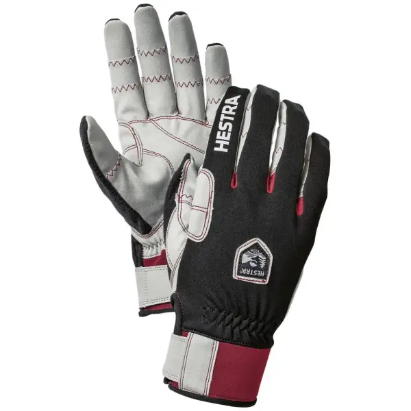 Gloves Hestra Ergo Grip Windstopper Race (7 - Black)