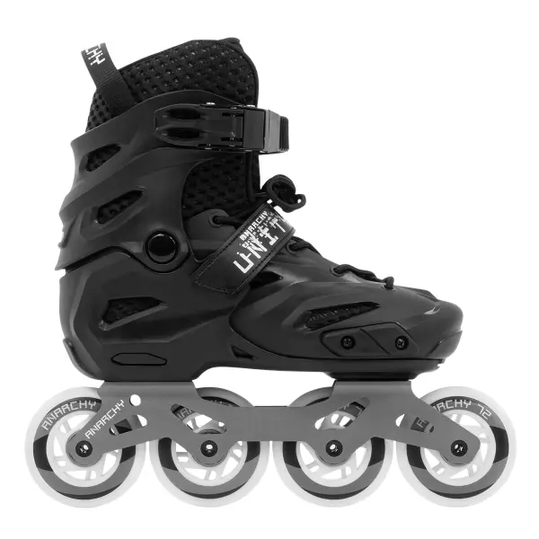 Kids Inline Skates Anarchy Unity Adjustable Freeskates (Black - 11C-1)