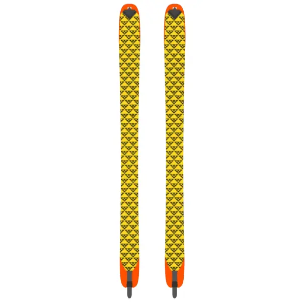 Black Crows Pilus Draco Freebird Ski Touring Skins (189cm - Yellow)