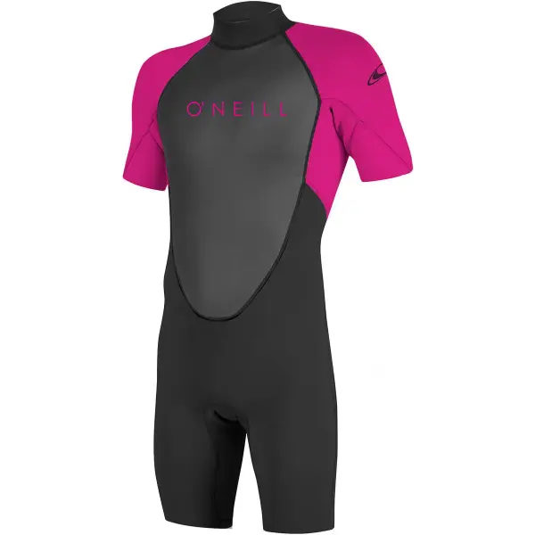 Kids Wetsuit O'Neill Reactor II Shorty 2mm Back Zip (12 - Berry)
