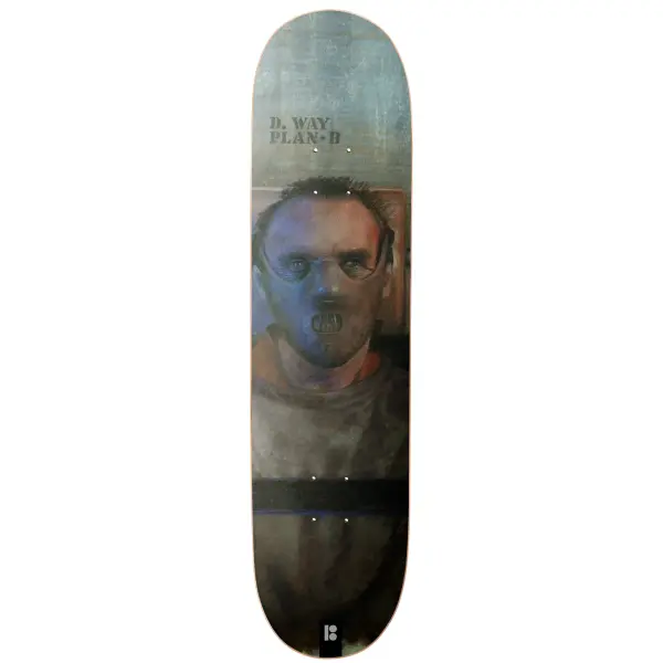 Skateboard Deck Plan B Hannibal Way (8.25" - Blue)