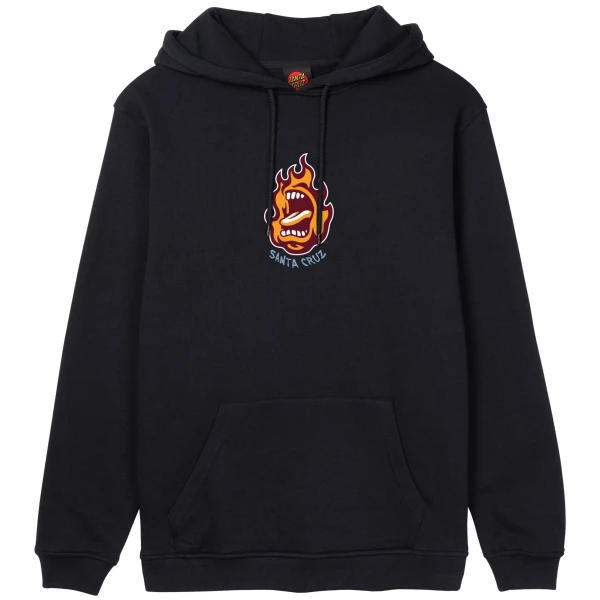 Santa Cruz Screaming Flame Front Hood (S - Black)