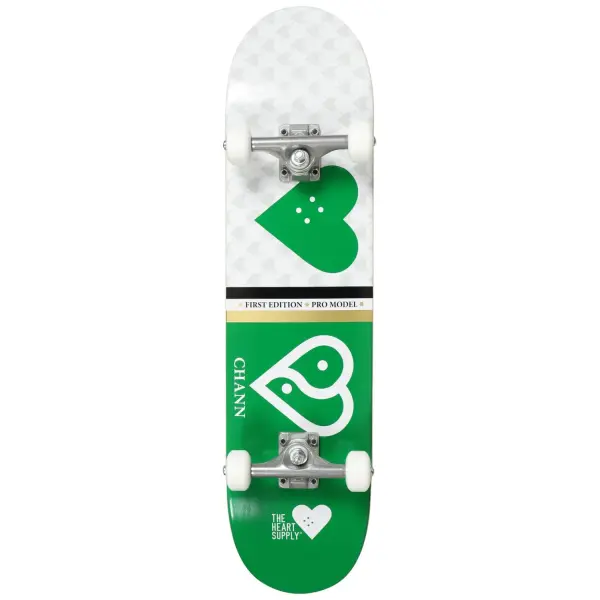 Complete Skateboard Heart Supply Society Pro (7.75" - Chris Chann)